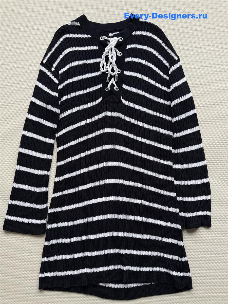D10r D10riviera striped sweater