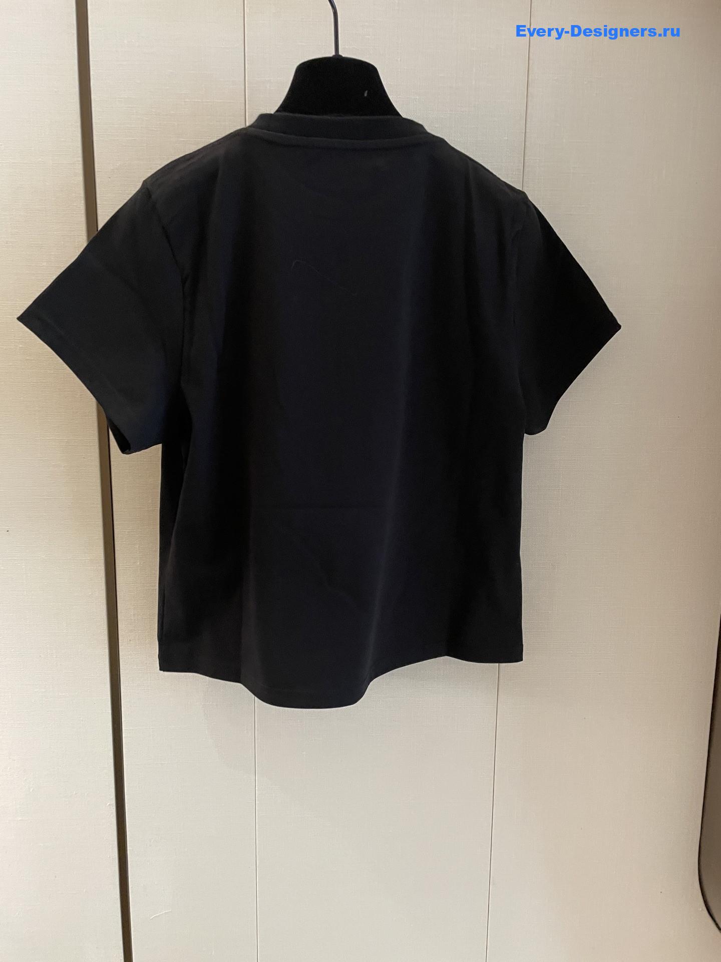 A1exa*der wang crystal logo tee