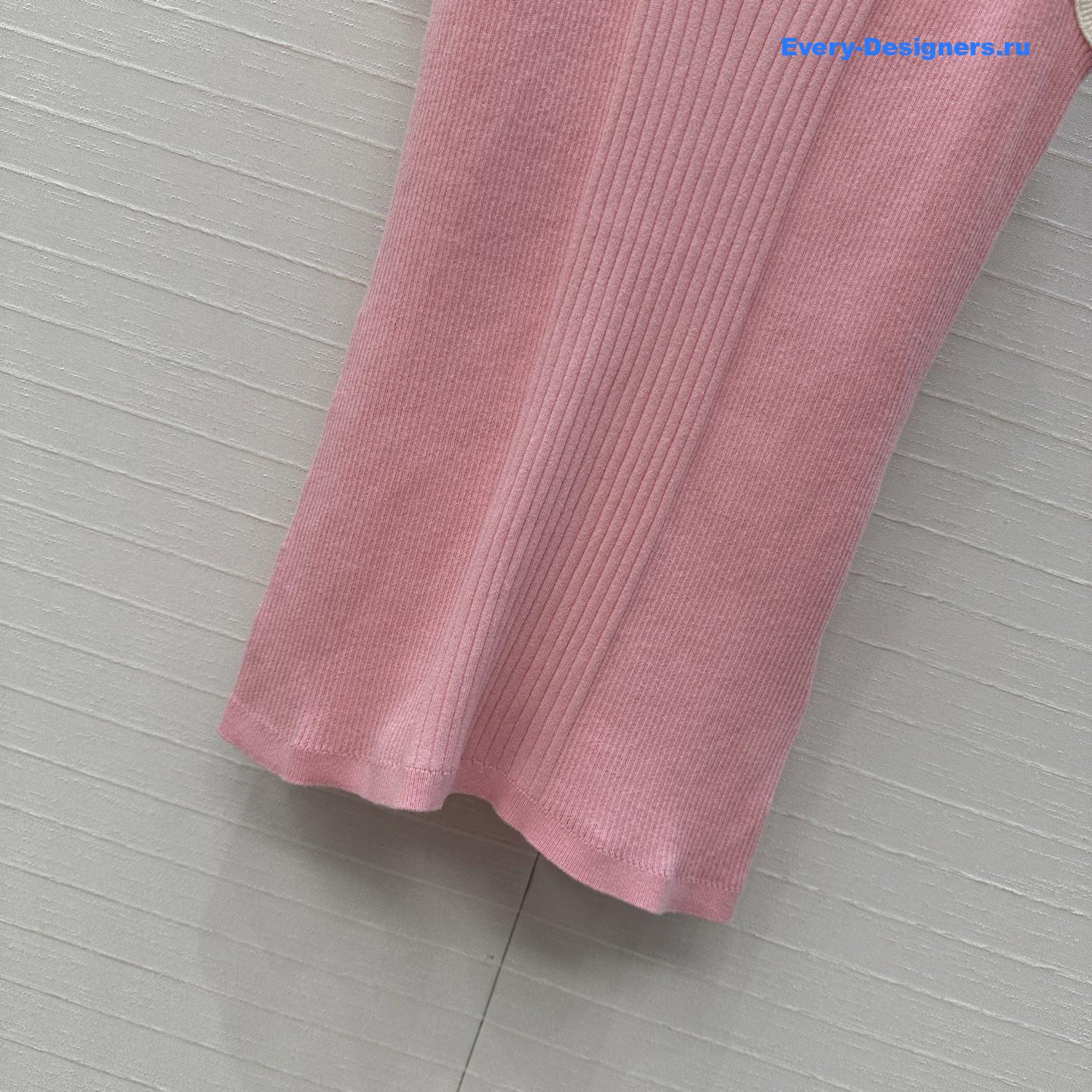 Ch**el pink silk camisole