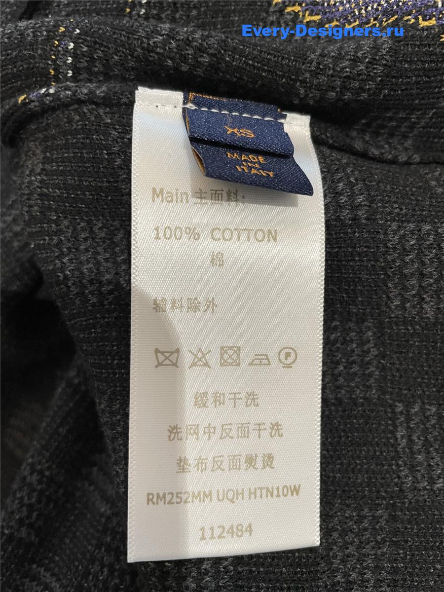 l0vis Vvtt0n damier crew neck short-sleeve