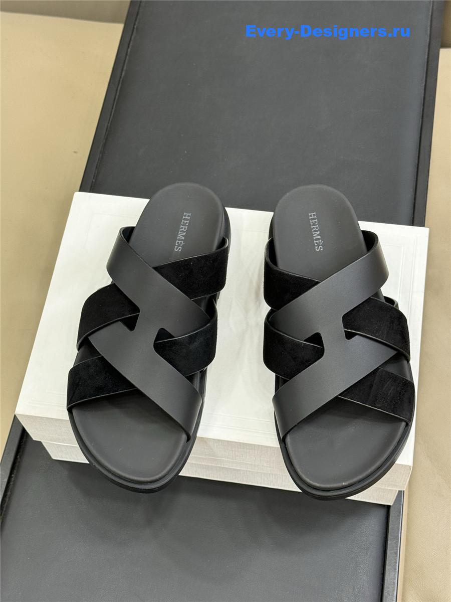 H**me5 black kazimir sandals