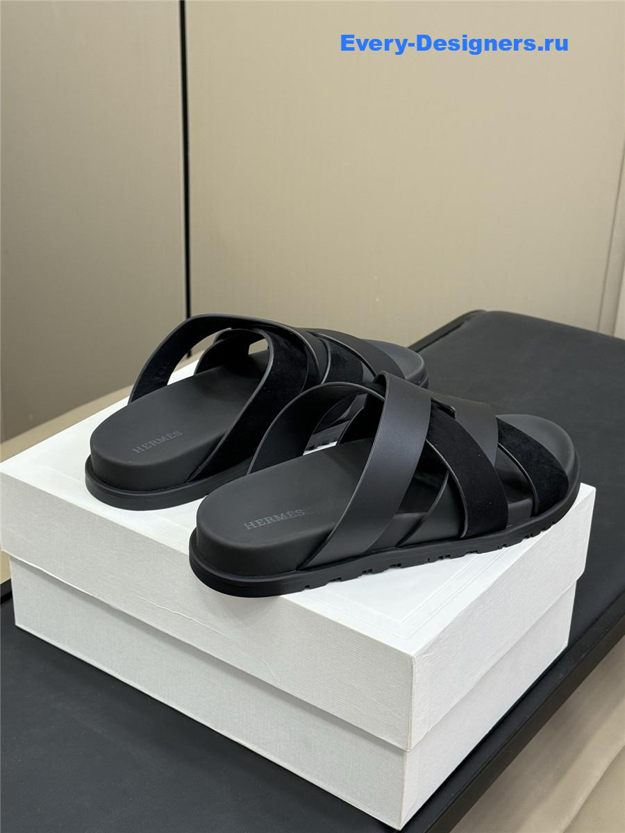 H**me5 black kazimir sandals