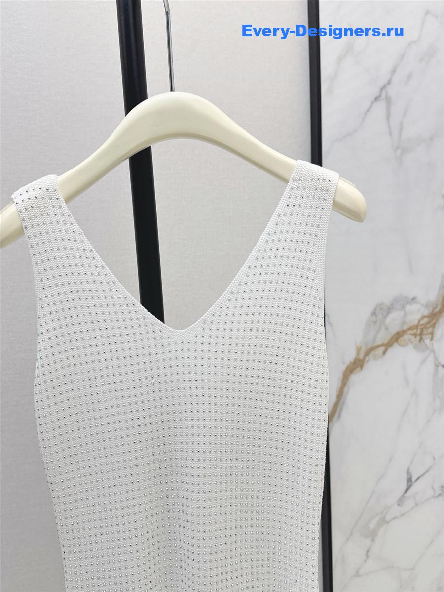 Balmain Knit Vest Dress