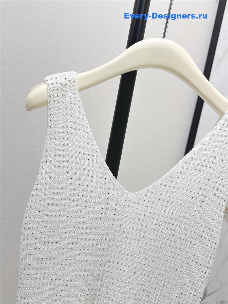 Balmain Knit Vest Dress