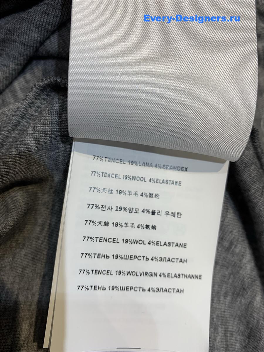 Miu Miu Lace-Trimmed Mini Dress Grey