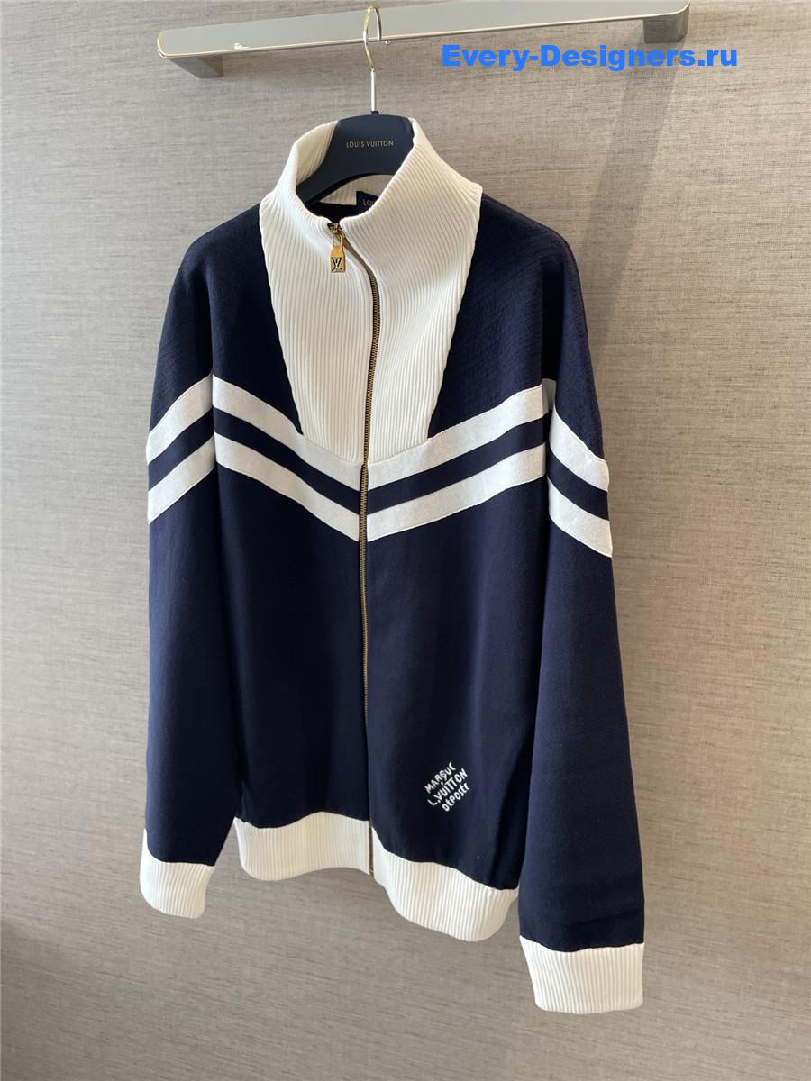 l0vis Vvtt0n knitted sailor blouson