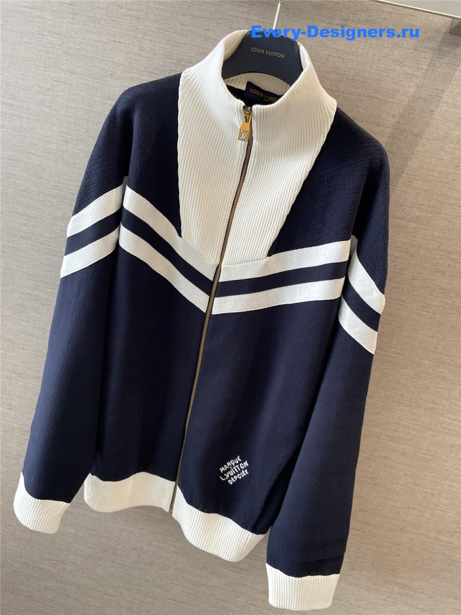 l0vis Vvtt0n knitted sailor blouson