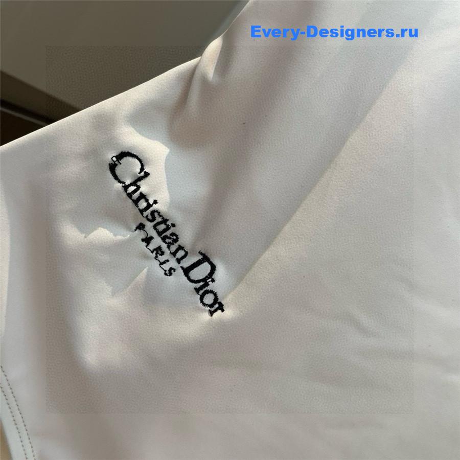 D10r beige one-piece swimsuit