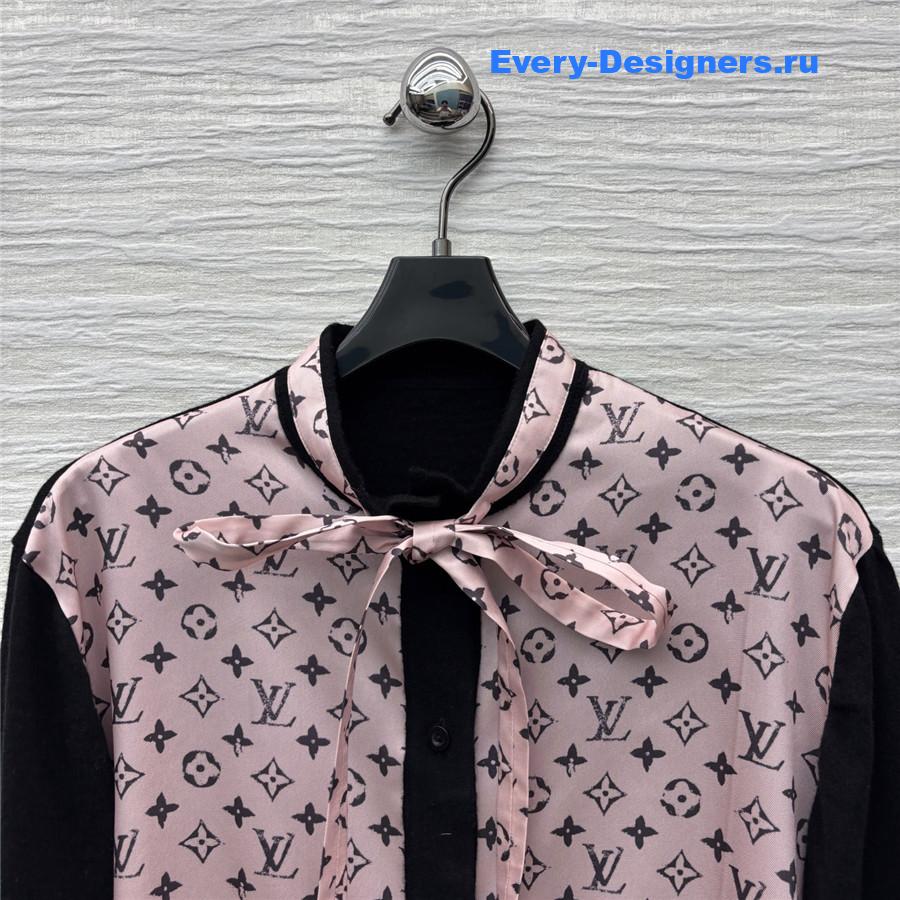 l0vis Vvtt0n monogram cardigan