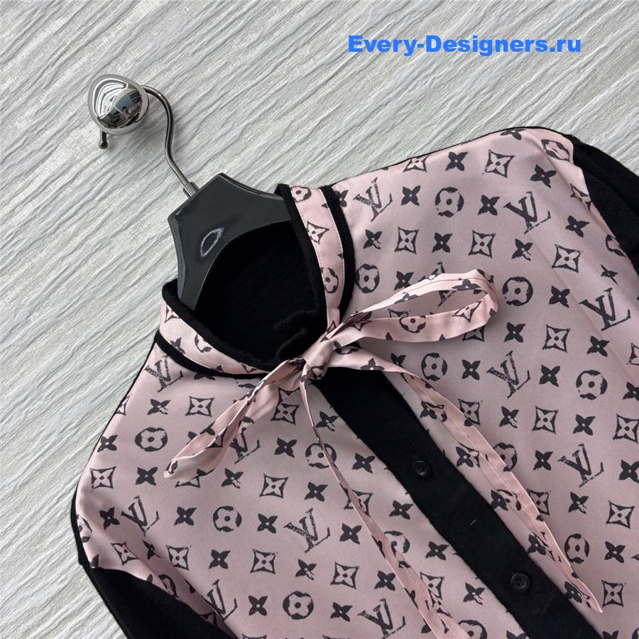 l0vis Vvtt0n monogram cardigan