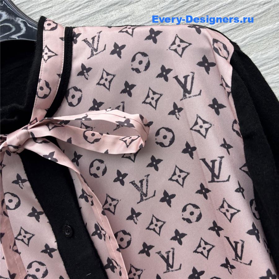 l0vis Vvtt0n monogram cardigan