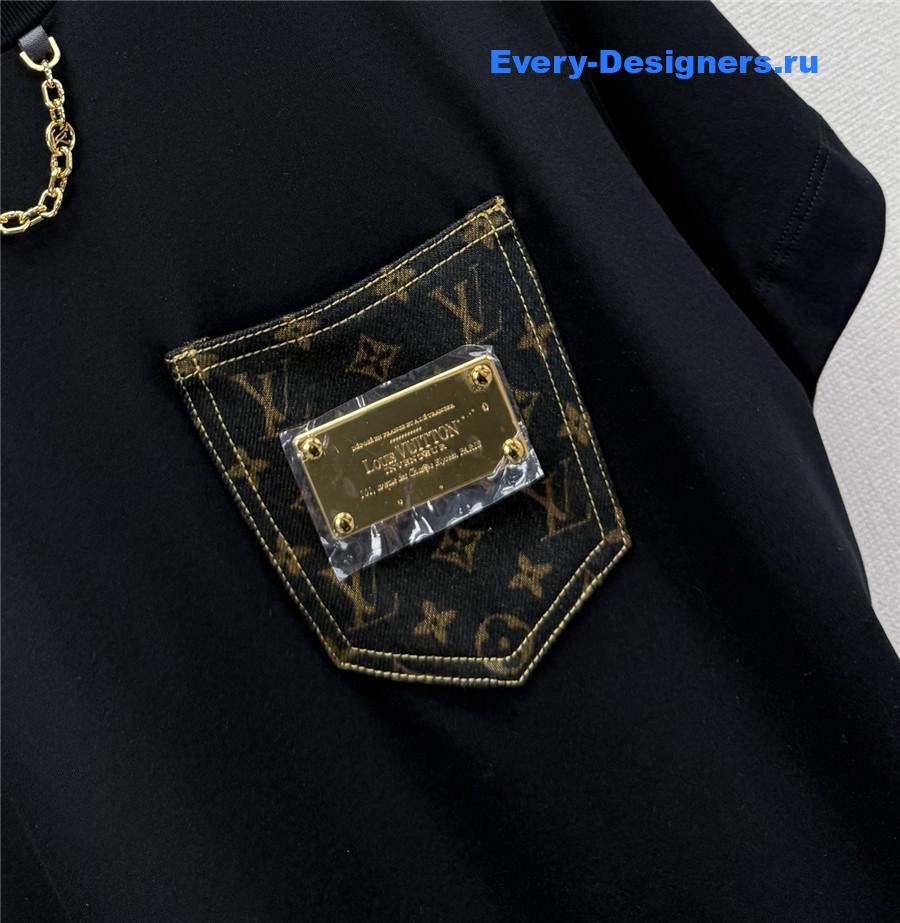 l0vis Vvtt0n signature pocket t-shirt