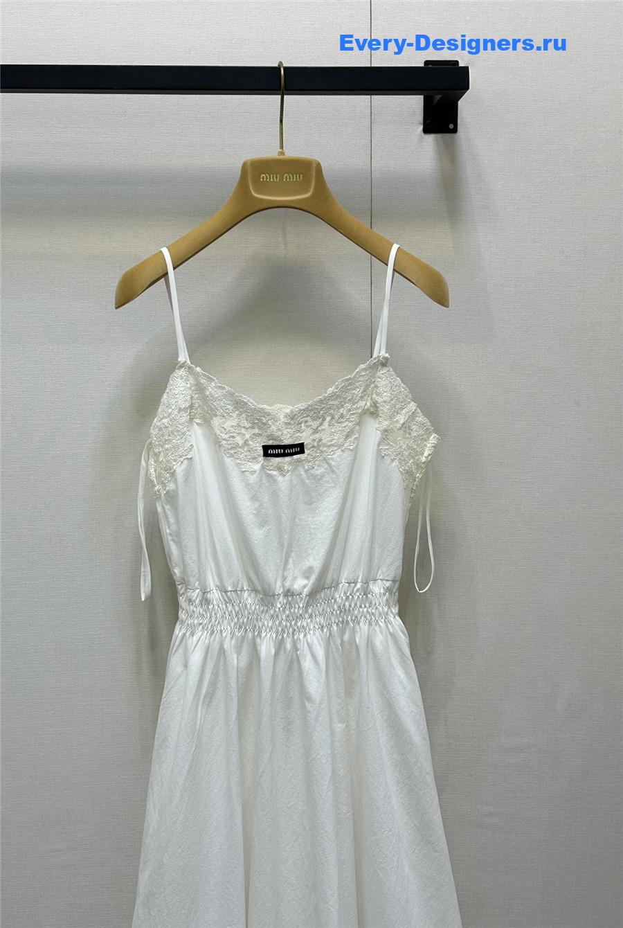 Miu Miu Lace Suspender Dress
