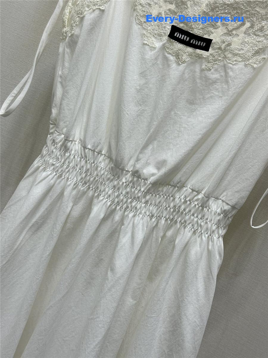 Miu Miu Lace Suspender Dress