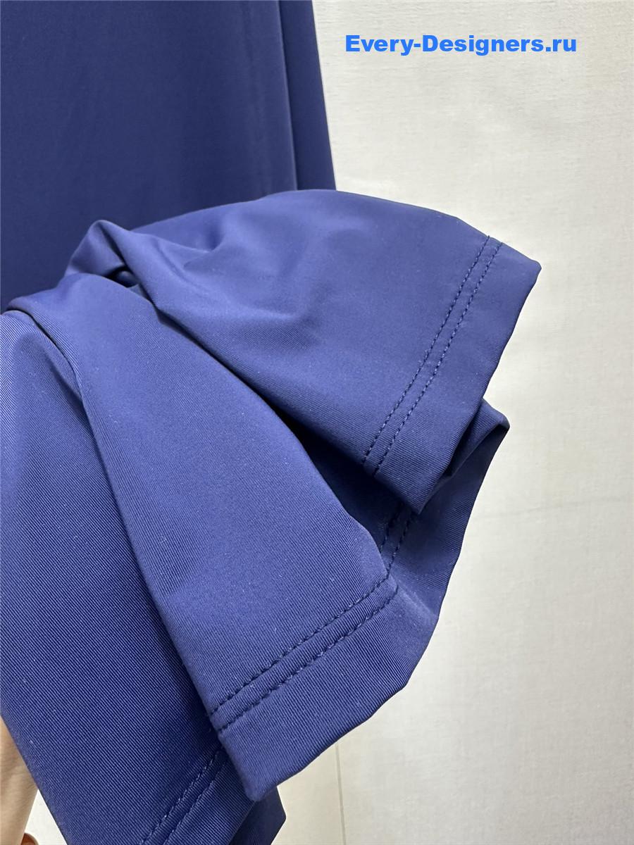 Miu Miu Striped Midi-Dress