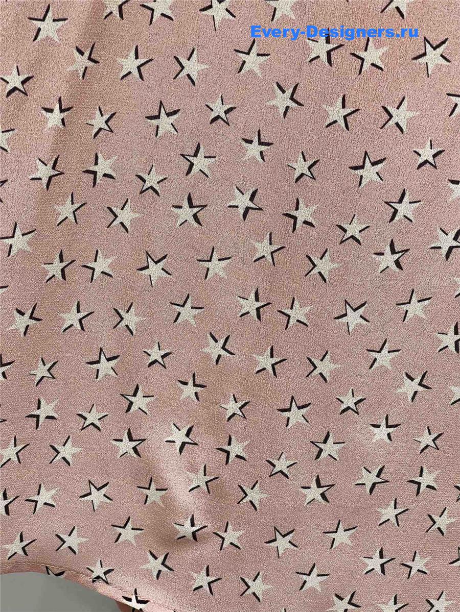 Sa1nt Lau*nt star silk shirt