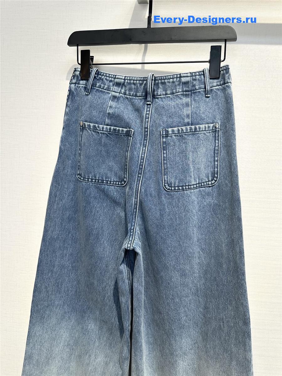 Ch**el crystal blue jeans