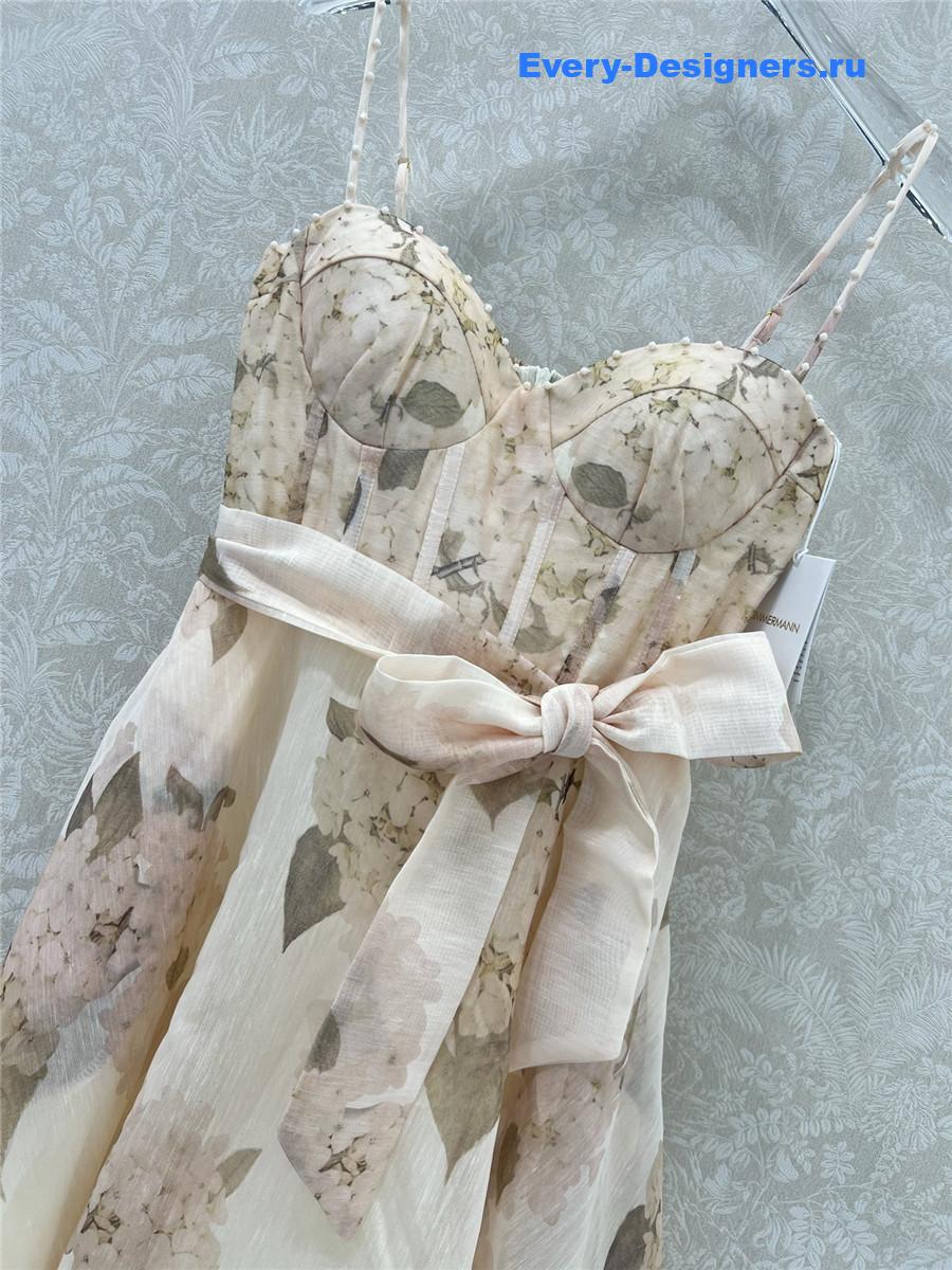 Zimm Hydrangea Slip Dress