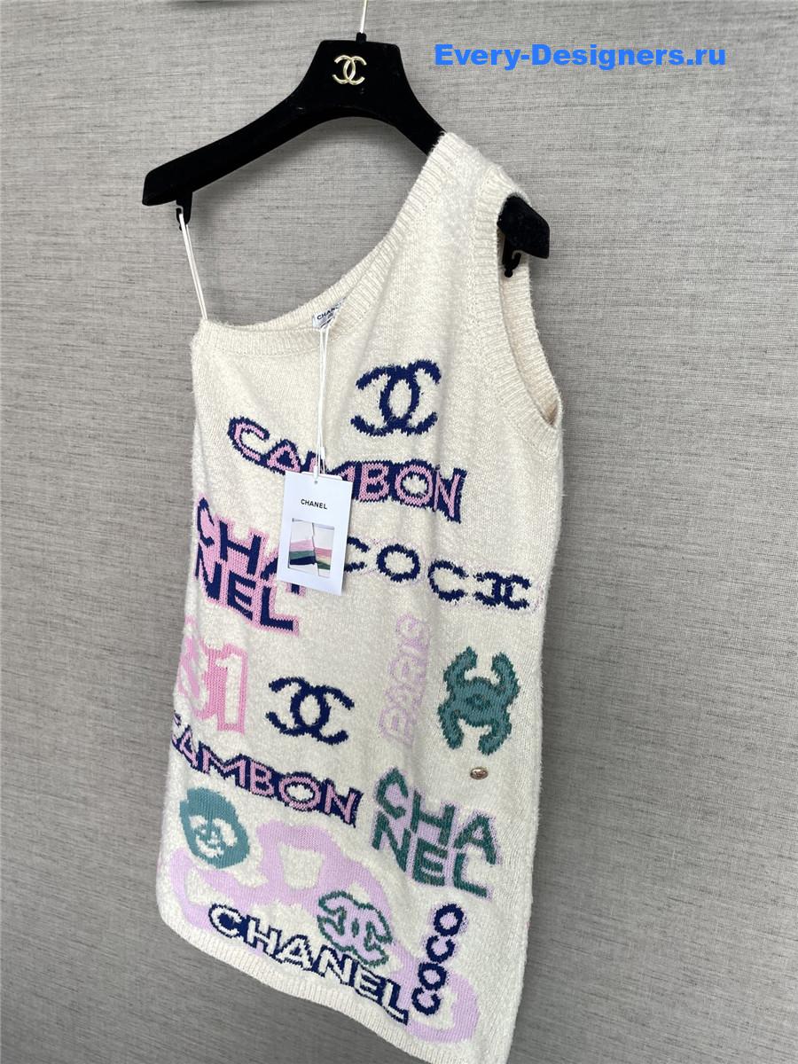 Ch**el graffiti dress