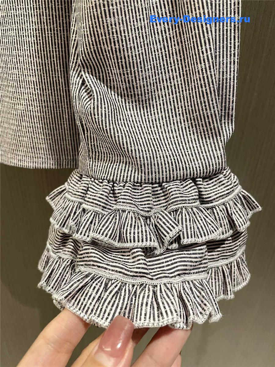 Ch**el grey lace shirt