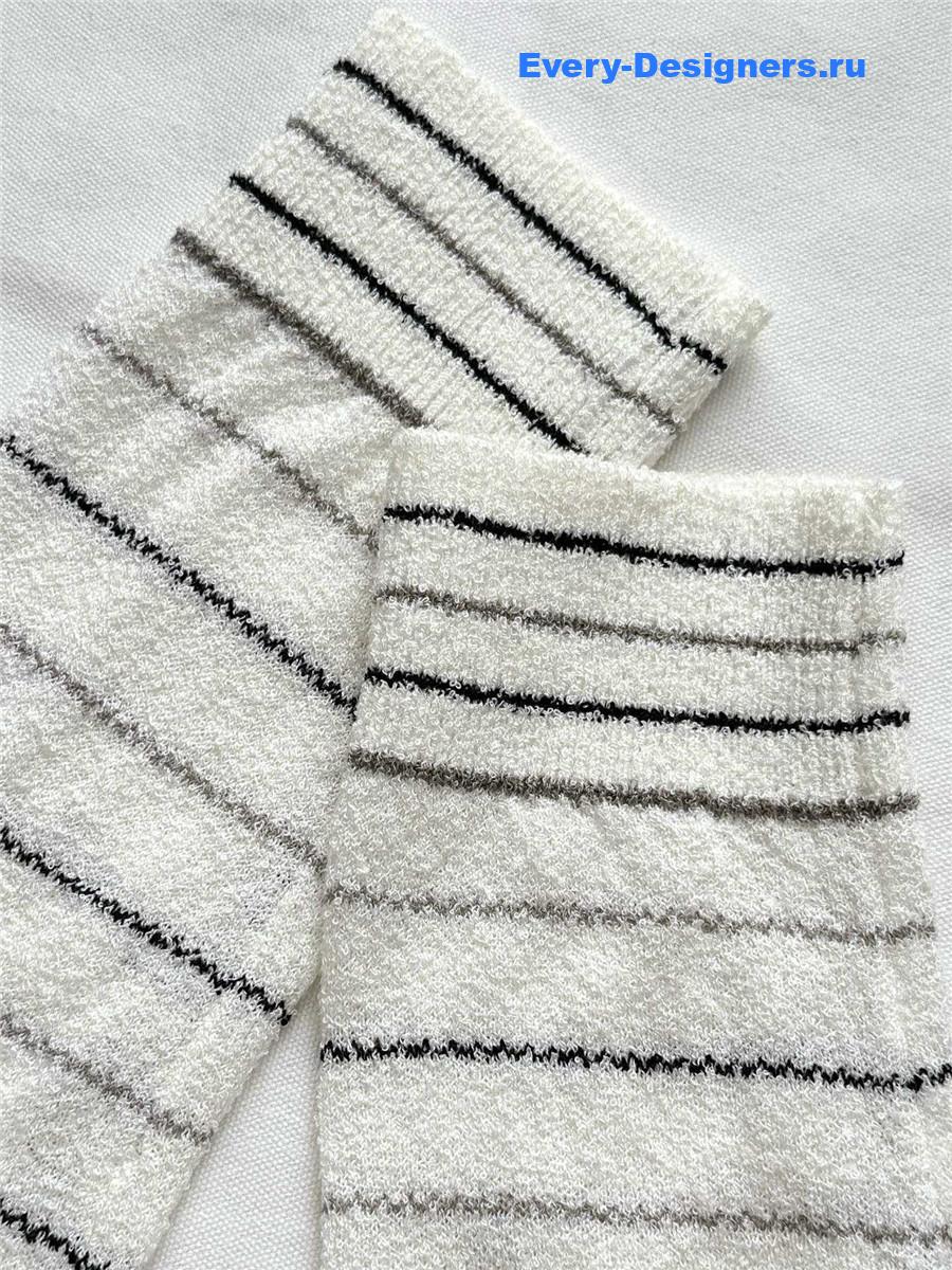 Gvc*1 striped wool cardigan