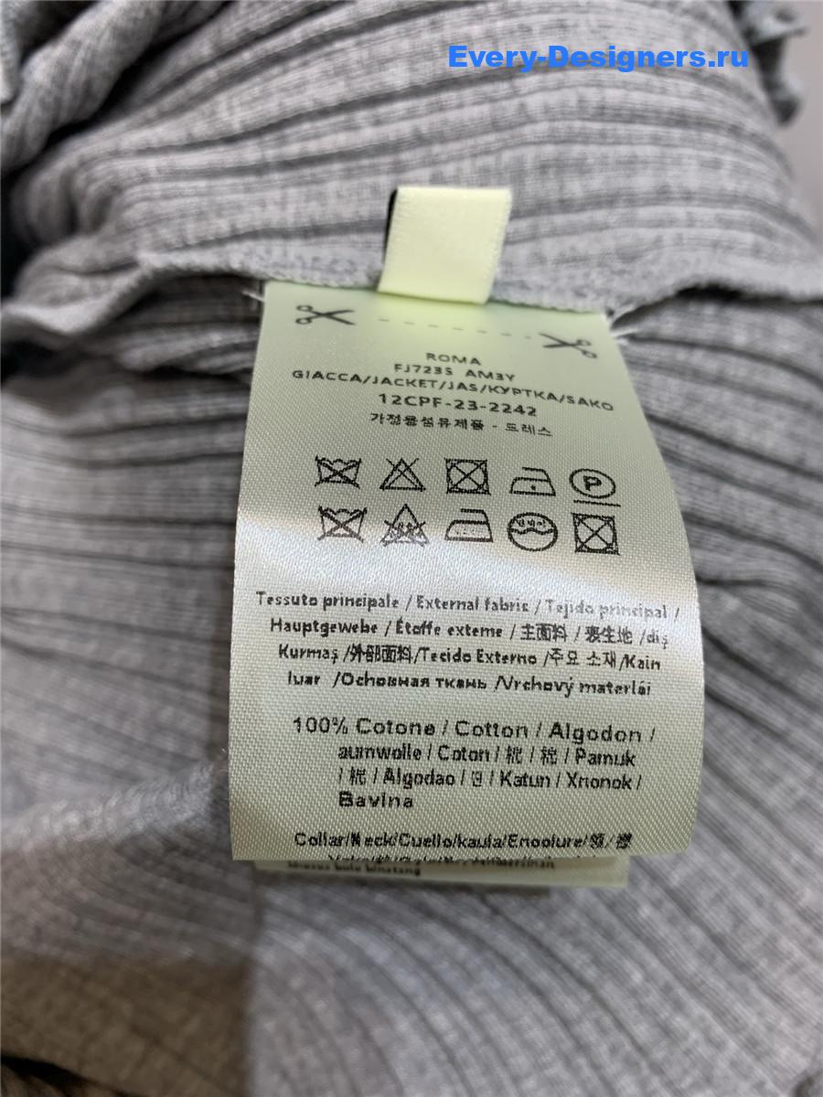 F**di grey polo shirt