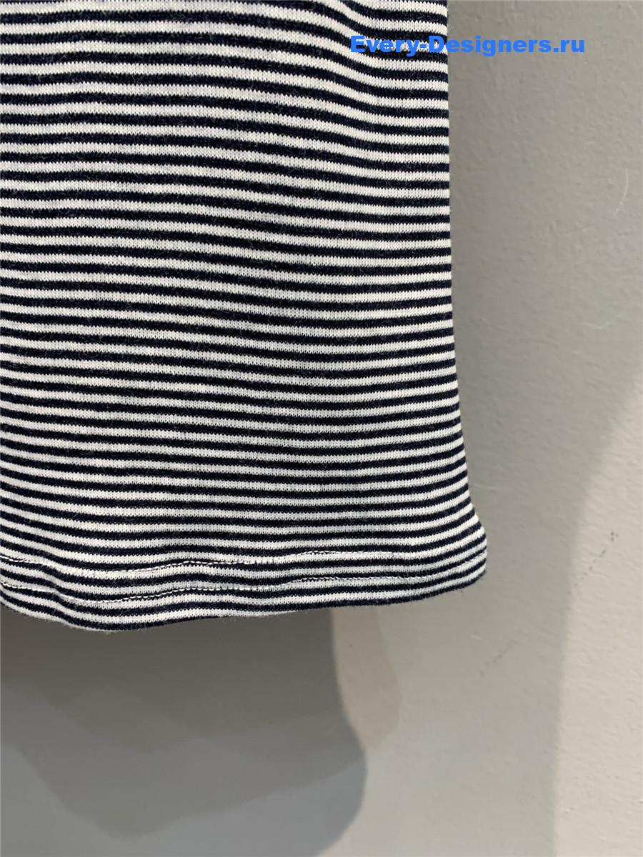 Miu Miu x Petit Bateau Ribbed Top