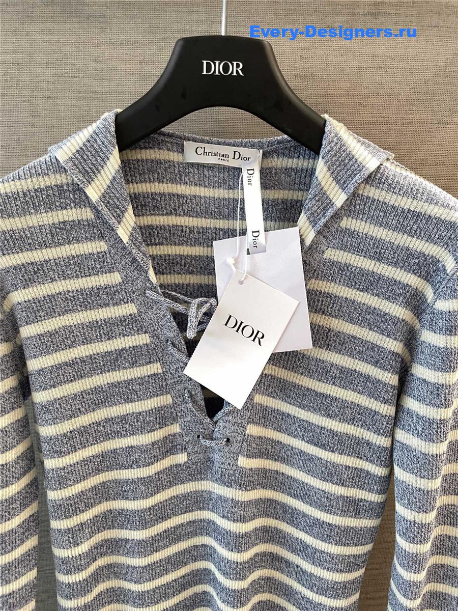 D10r linen striped top