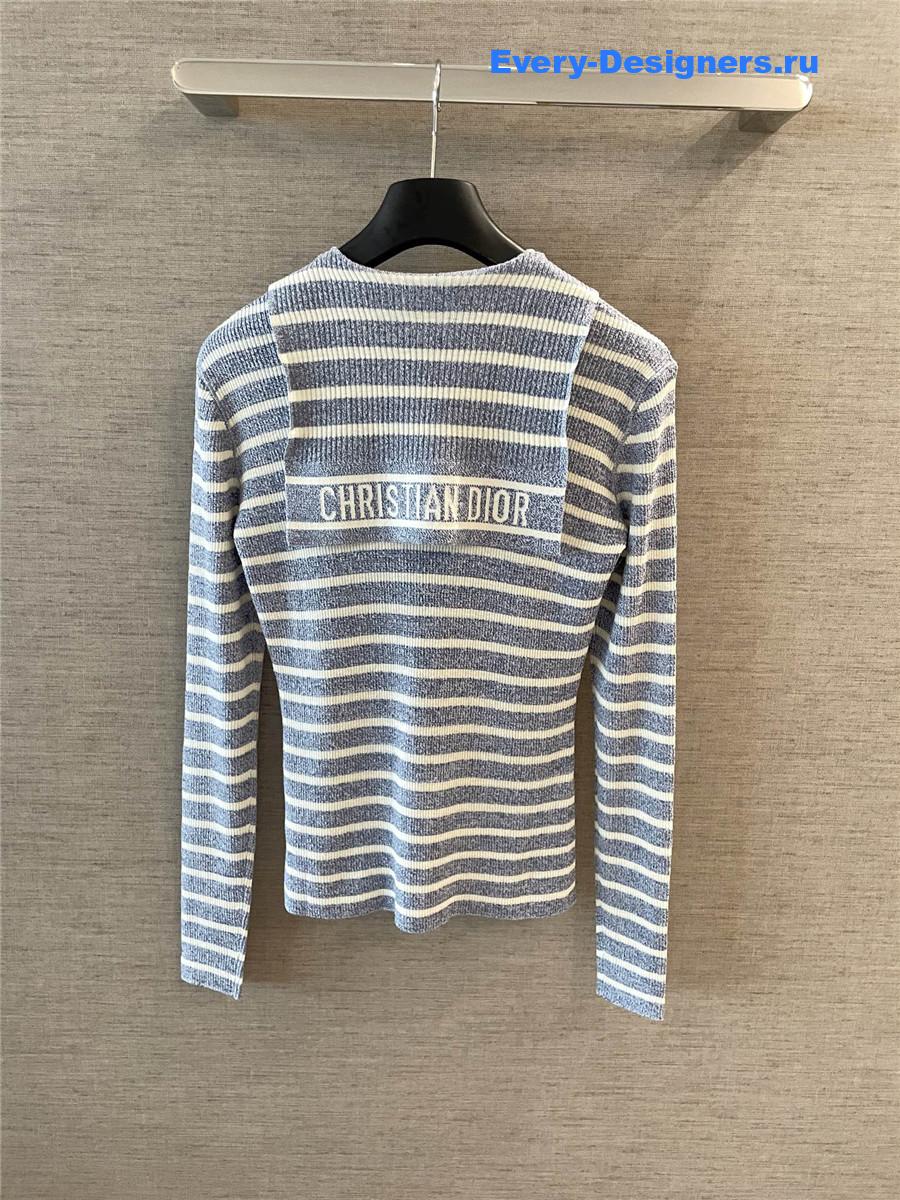 D10r linen striped top
