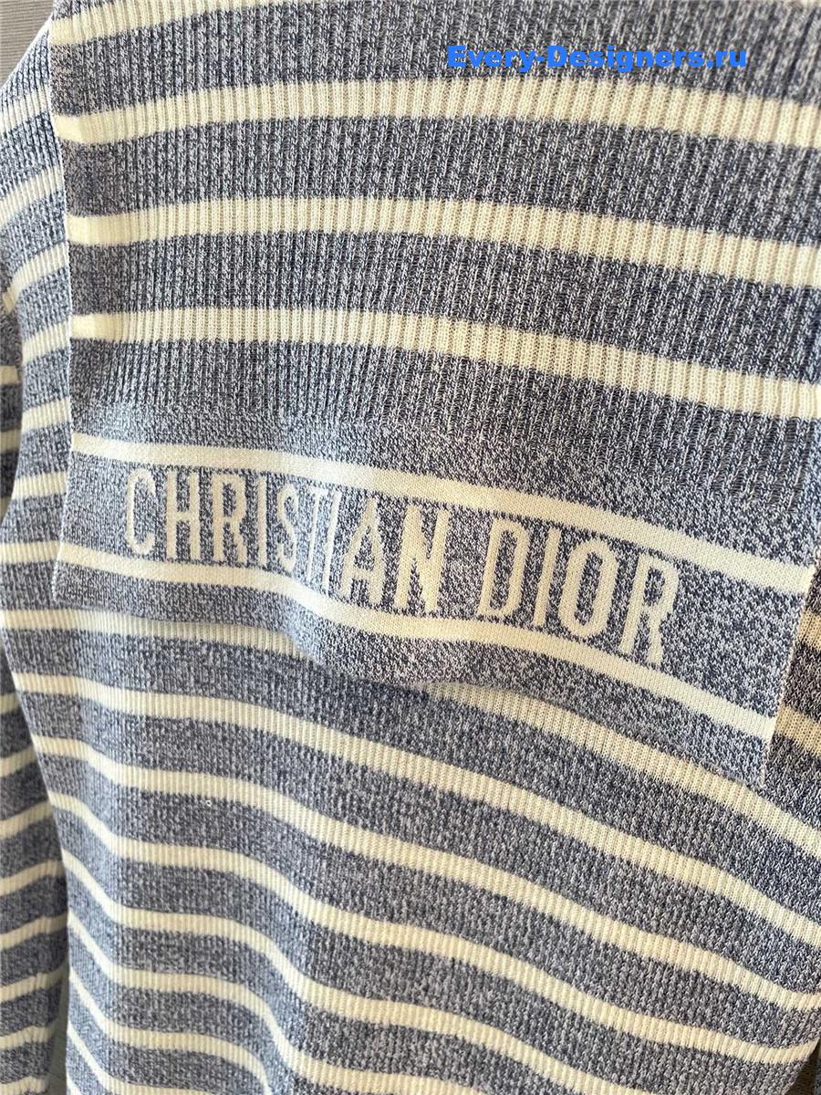 D10r linen striped top