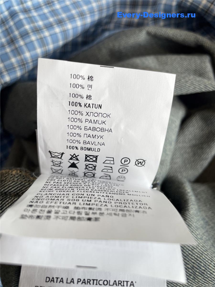 Miu Miu Navy Denim Mini-Dress