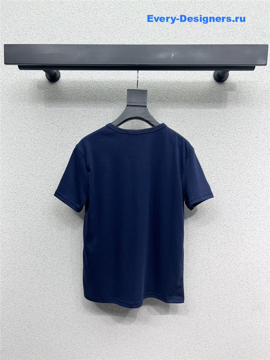 l0vis Vvtt0n zipper detail t-shirt