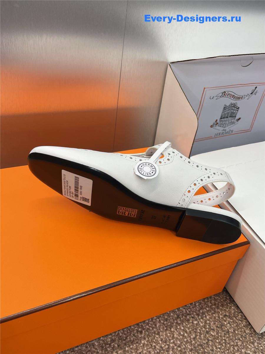 H**me5 kim white slingback heels