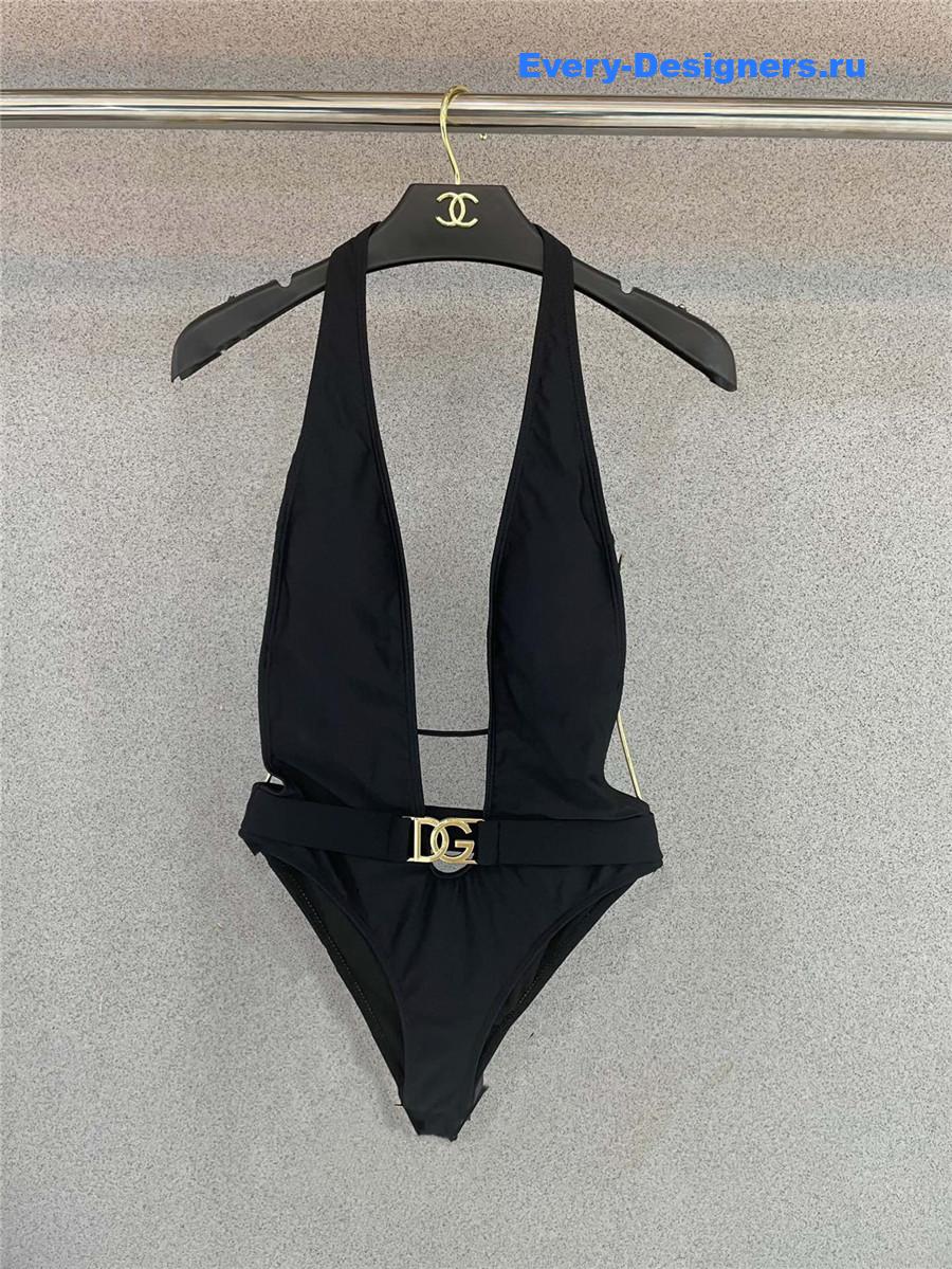 Dolce & Gabbana Logo Swimsuit