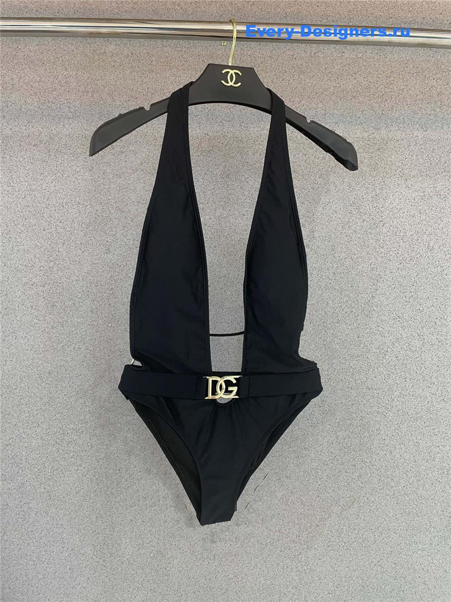 Dolce & Gabbana Logo Swimsuit