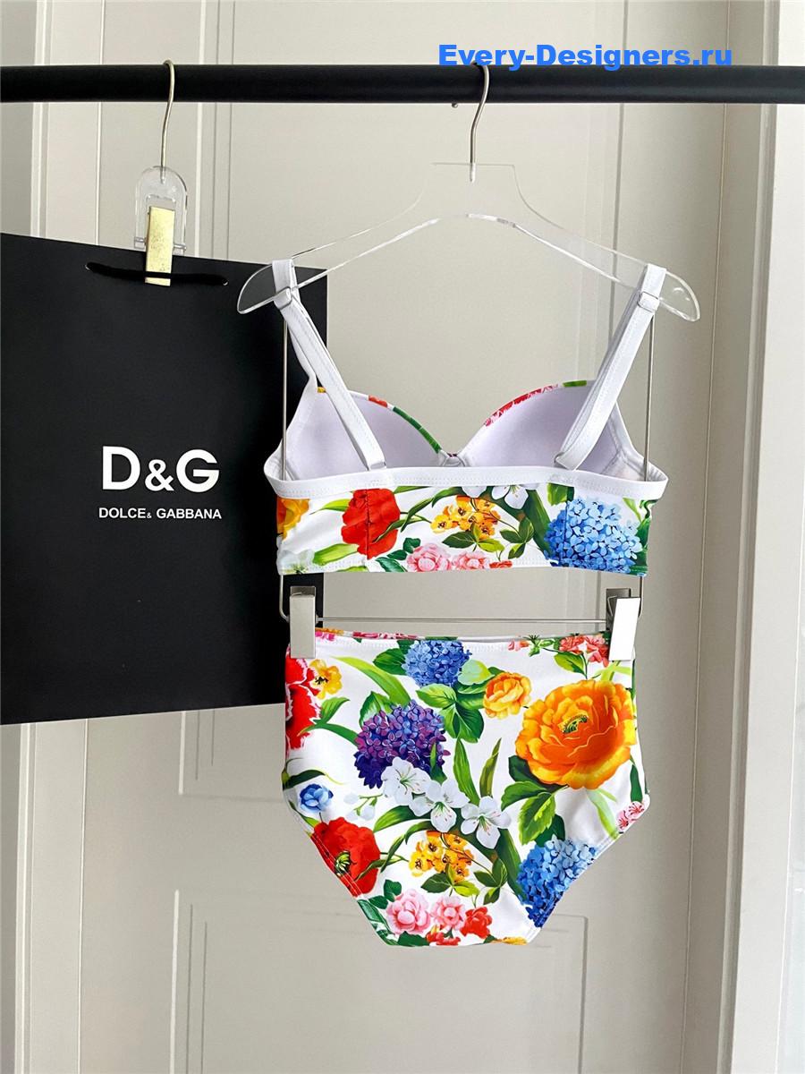 Dolce & Gabbana Patchwork Swimsuit