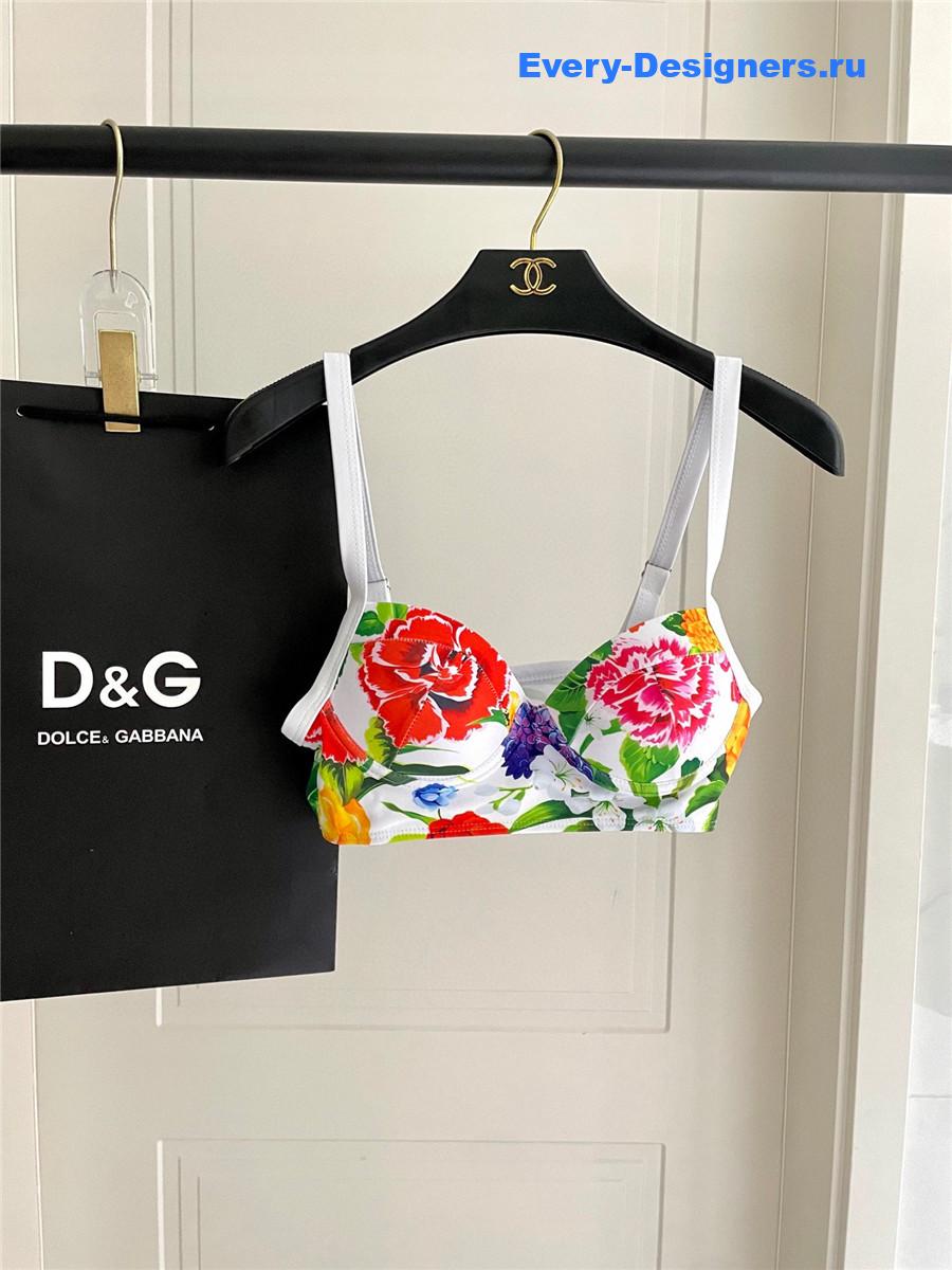 Dolce & Gabbana Patchwork Swimsuit