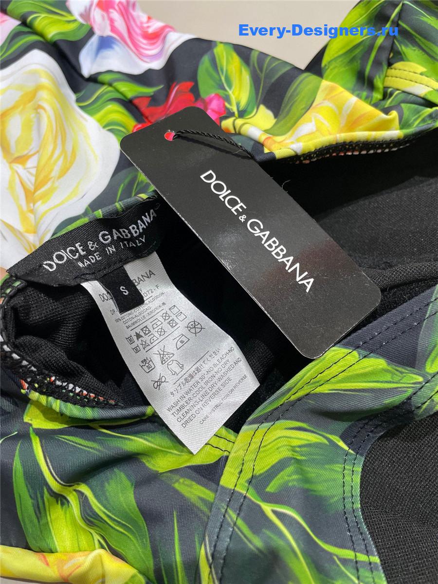Dolce & Gabbana Floral Swimsuit