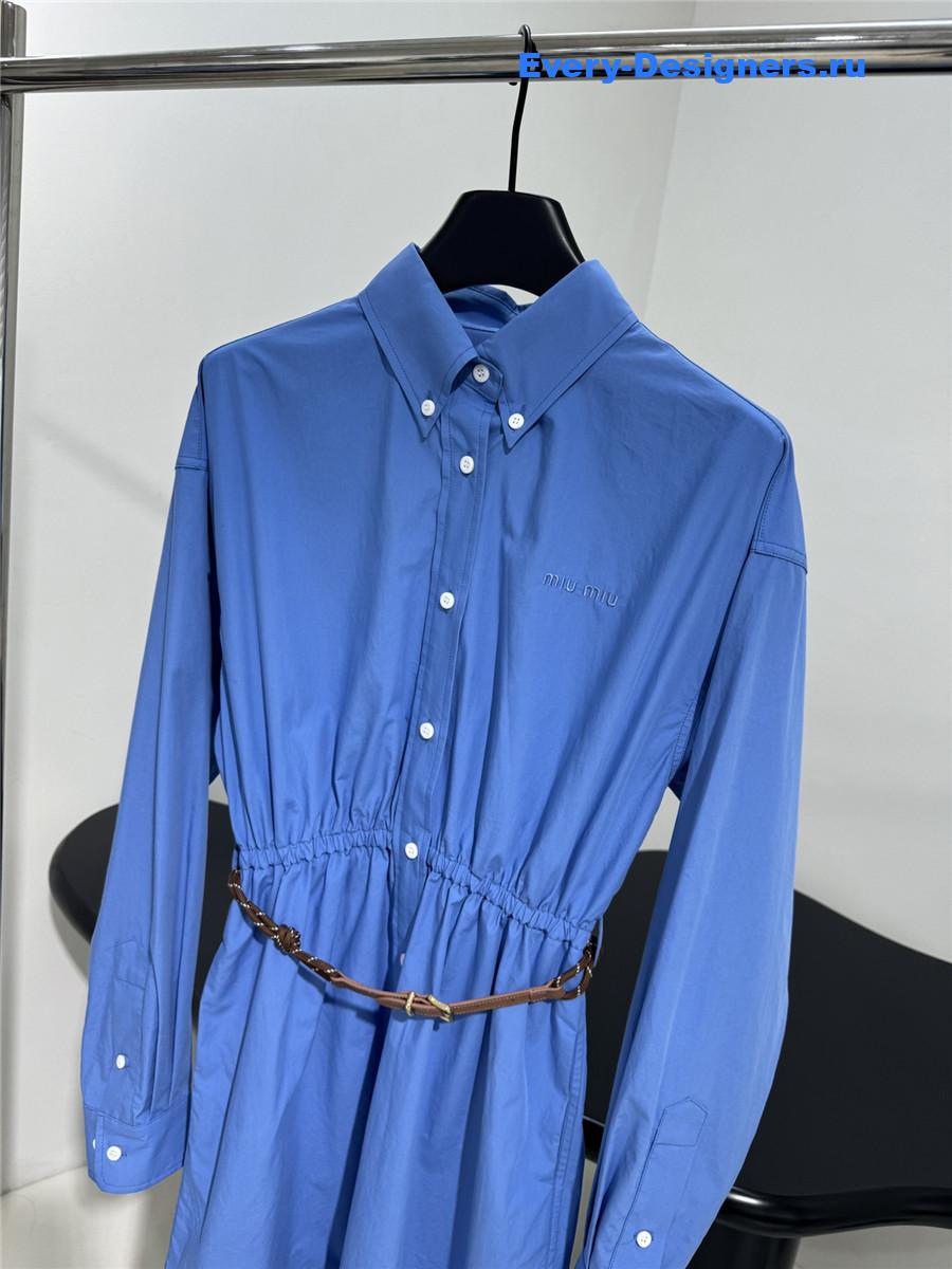 Miu Miu Periwinkle Blue Dress