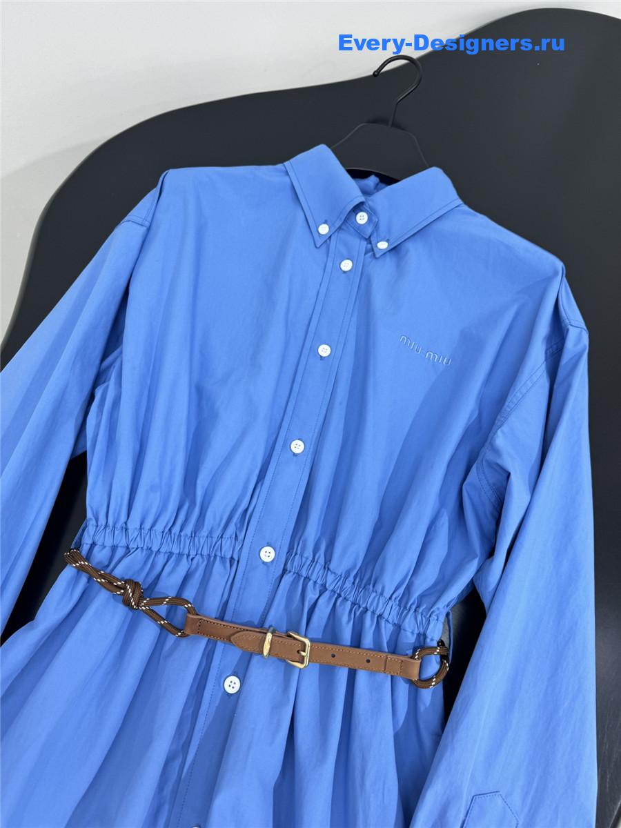 Miu Miu Periwinkle Blue Dress