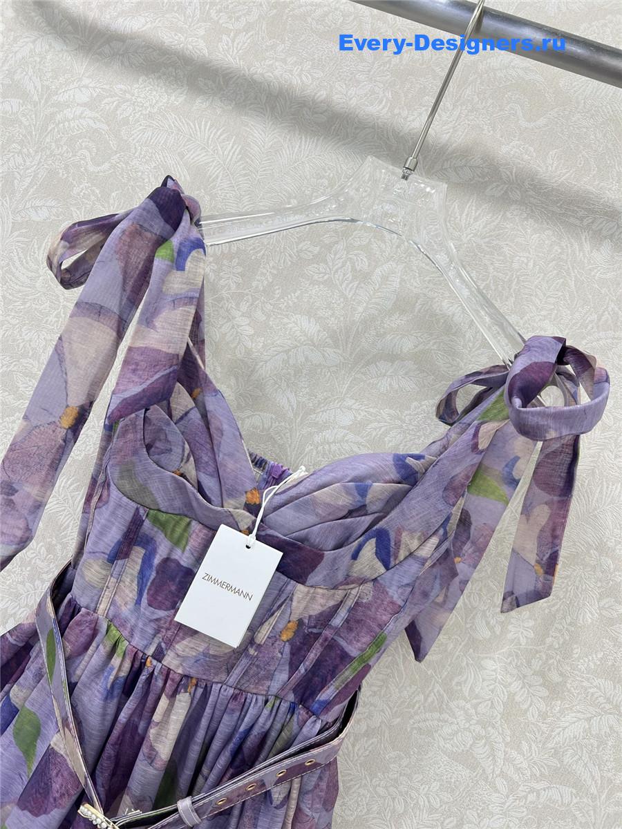 Zimm Dawning Purple Dress