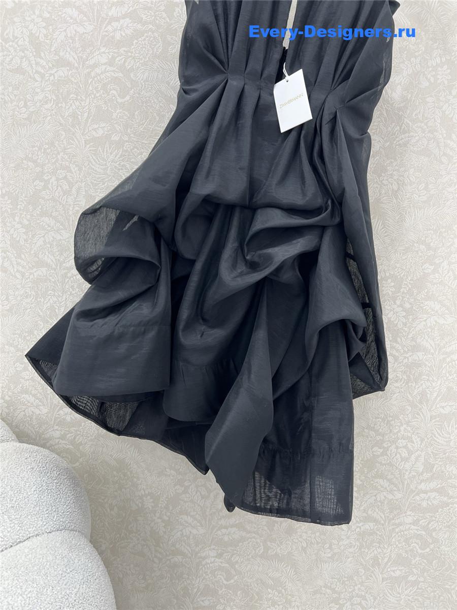 Zimm Illuminate Black Mini Dress