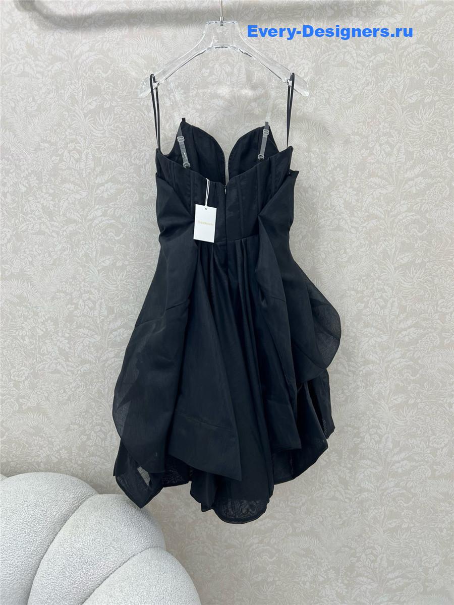 Zimm Illuminate Black Mini Dress