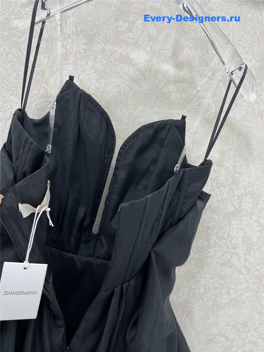 Zimm Illuminate Black Mini Dress