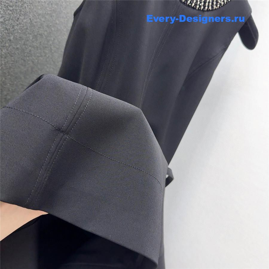 D10r cd beaded black dress