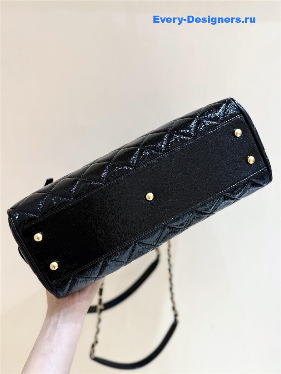 Ch**el large black bowling bag