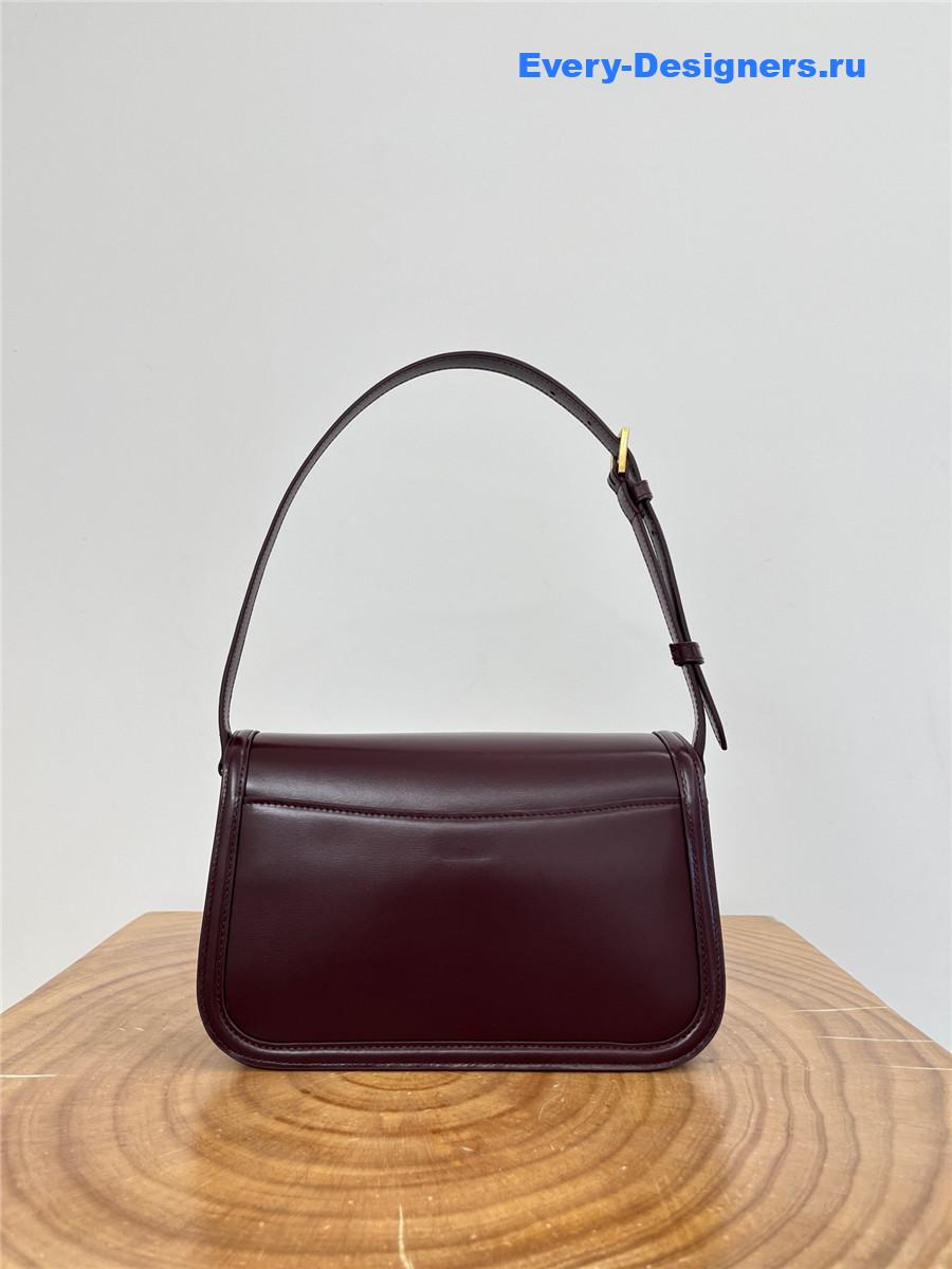 Sa1nt Lau*nt solferino medium leather shoulder bag