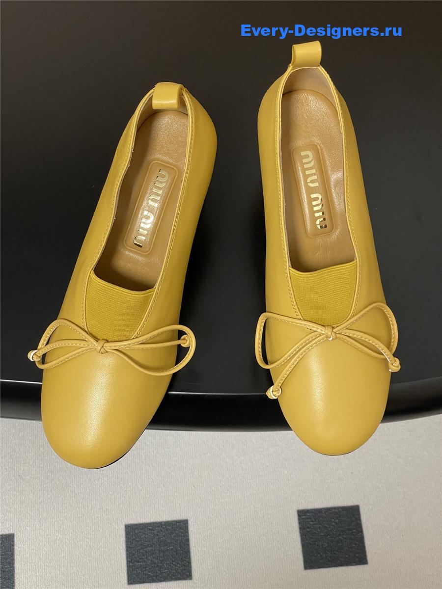 Miu Miu Bow Mary Jane Pumps