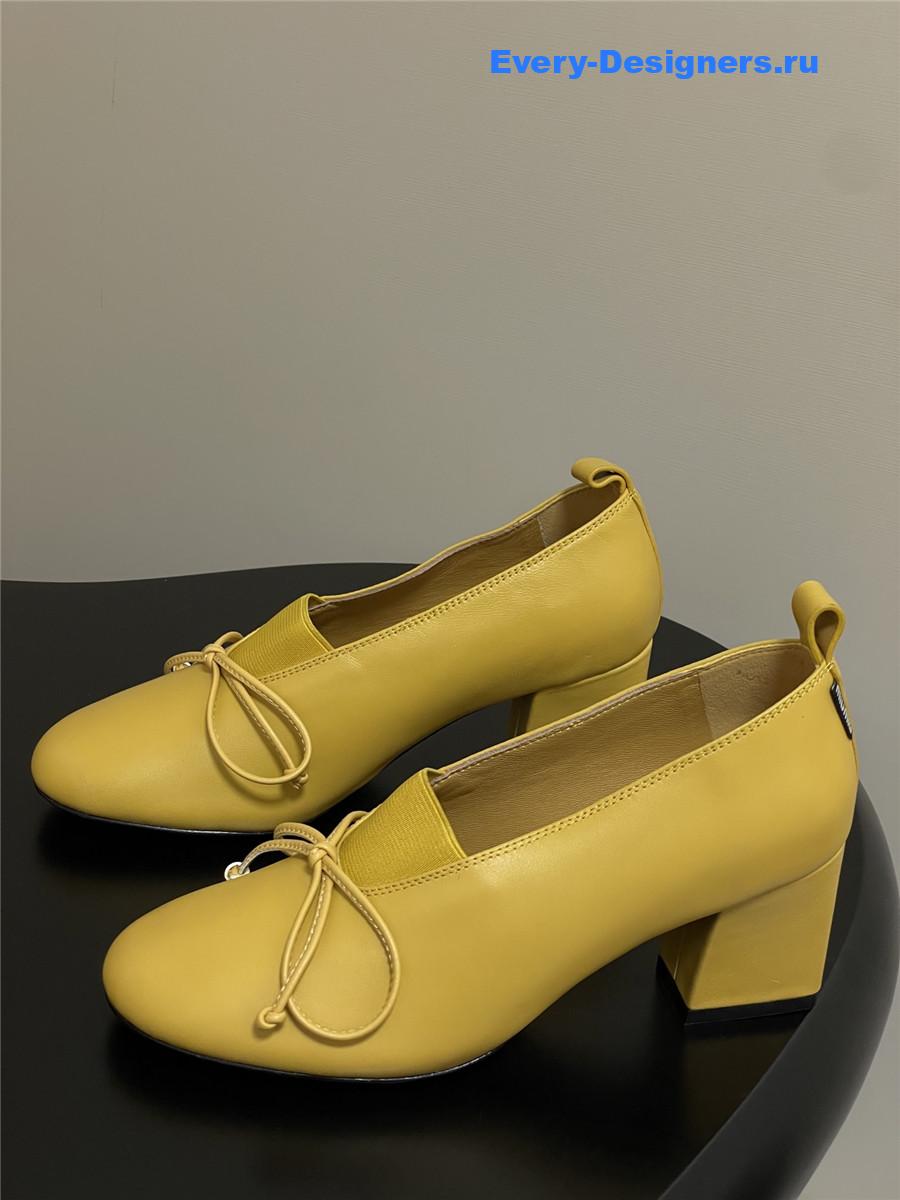 Miu Miu Bow Mary Jane Pumps