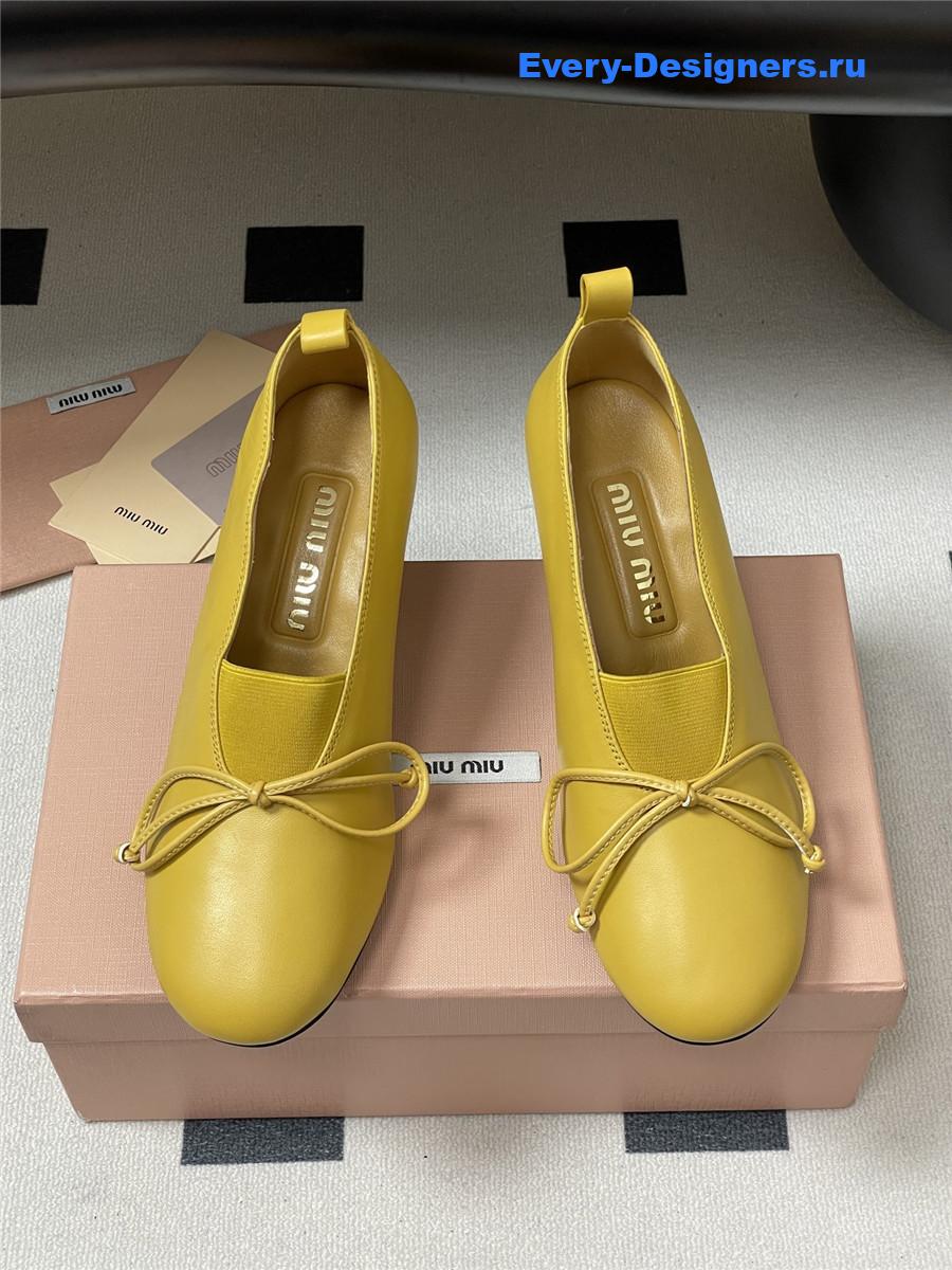 Miu Miu Bow Mary Jane Pumps